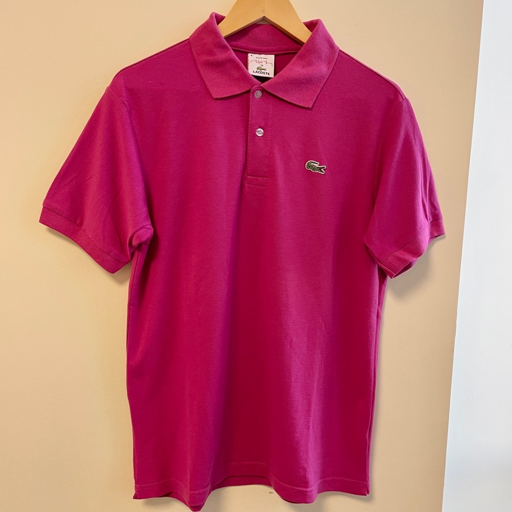 Lacoste mens polo shirt size 4